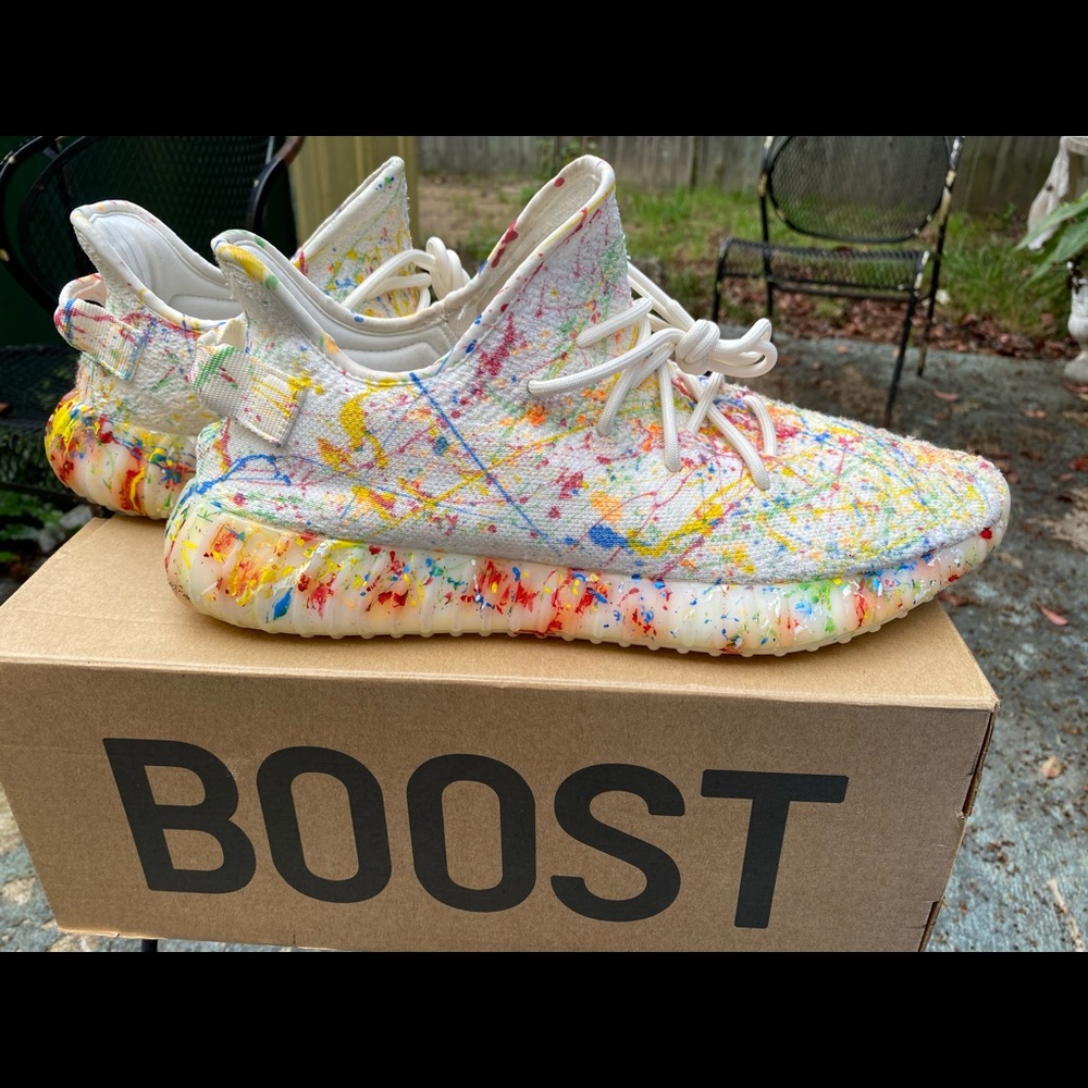 Yeezy boost cream custom